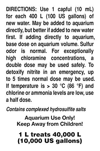Seachem Prime, detalle-remocion-cloro-cloramina, ayuda a preparar agua sin químicos.