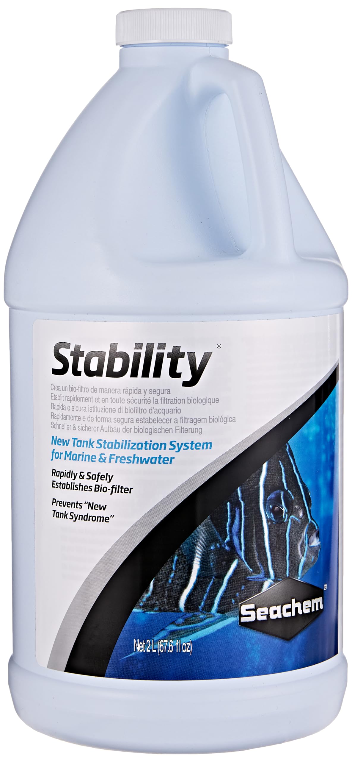 Seachem Stability botella-vertido para estabilizar rápidamente el biofiltro del acuario