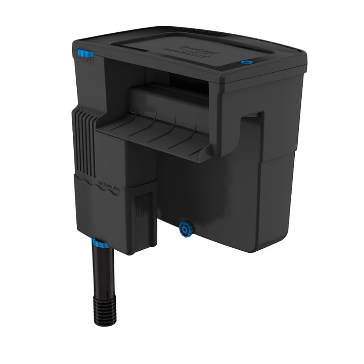Seachem Tidal 75 galones, filtro para acuario, mejora la filtración mecánica y biológica.