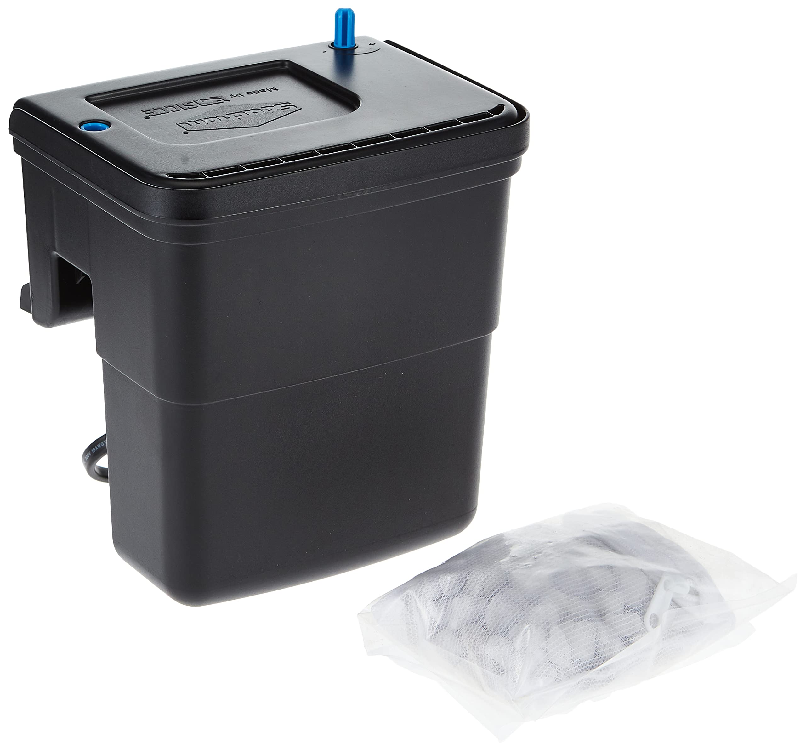 Seachem Tidal Power Filter: cesto de filtración amplio para medios personalizables.
