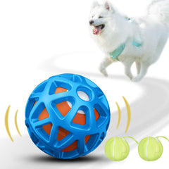 Seagi Pelota interactiva azul para perros, ideal para juego activo y duradero.