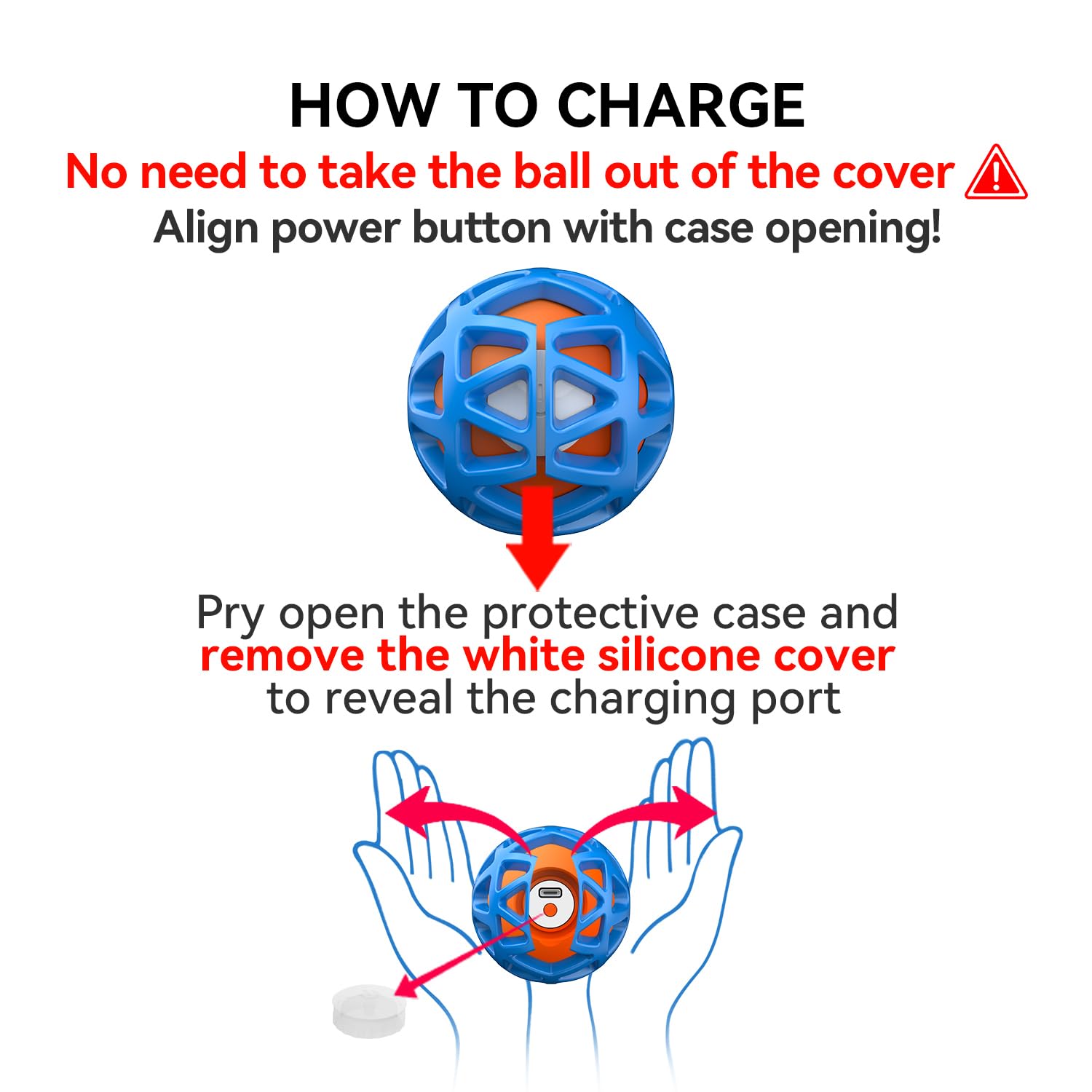 Seagi Pelota IP54 resistente al agua, apta para interiores y exteriores.