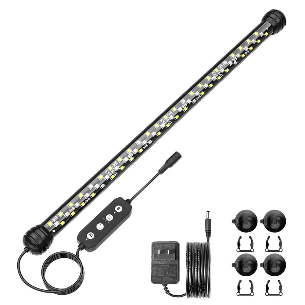 Seaoura luz acuario LED submersible con ventosas para fijación segura
