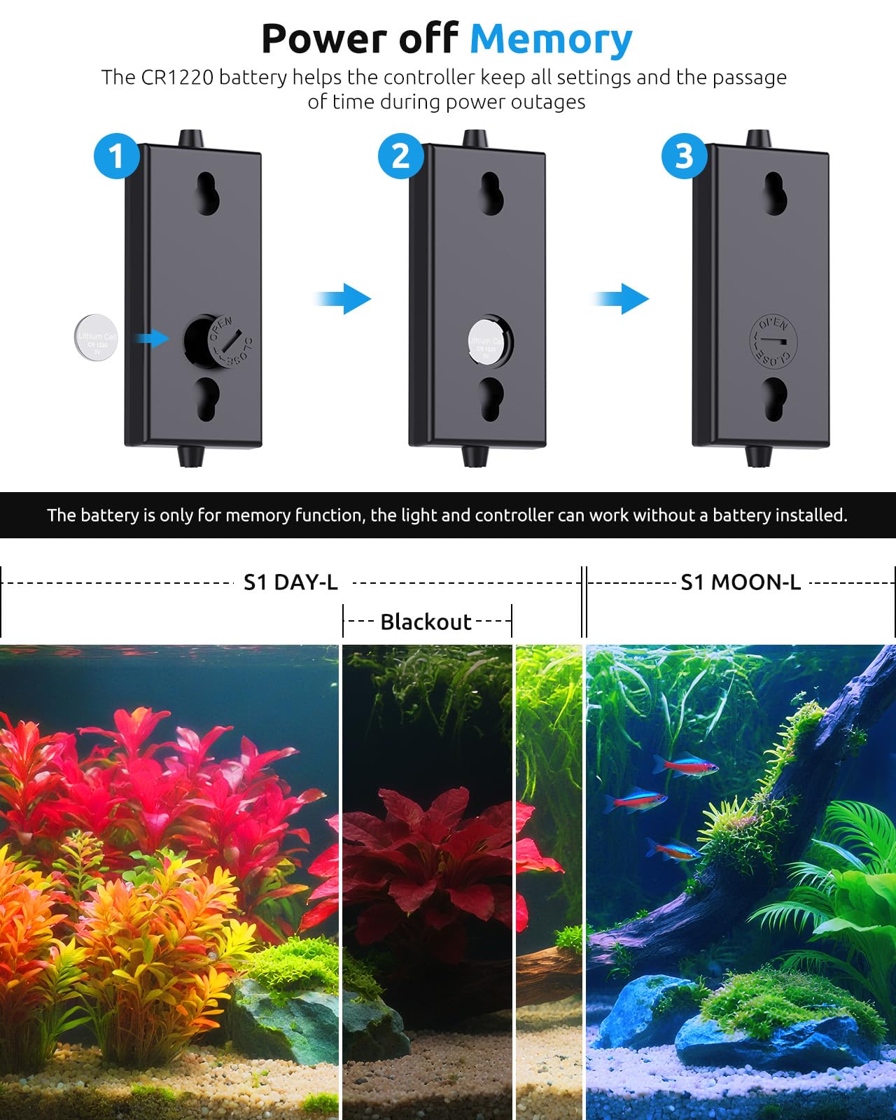Seaoura Sensor de temperatura en tiempo real para alertas rápidas en acuario