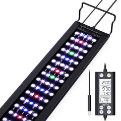 Seaoura Lámpara WRGB con ajuste para acuario 36-42 pulgadas, colores más vivos