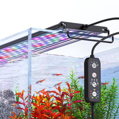 SEAOURA luz LED para acuario con amanecer suave para plantas.
