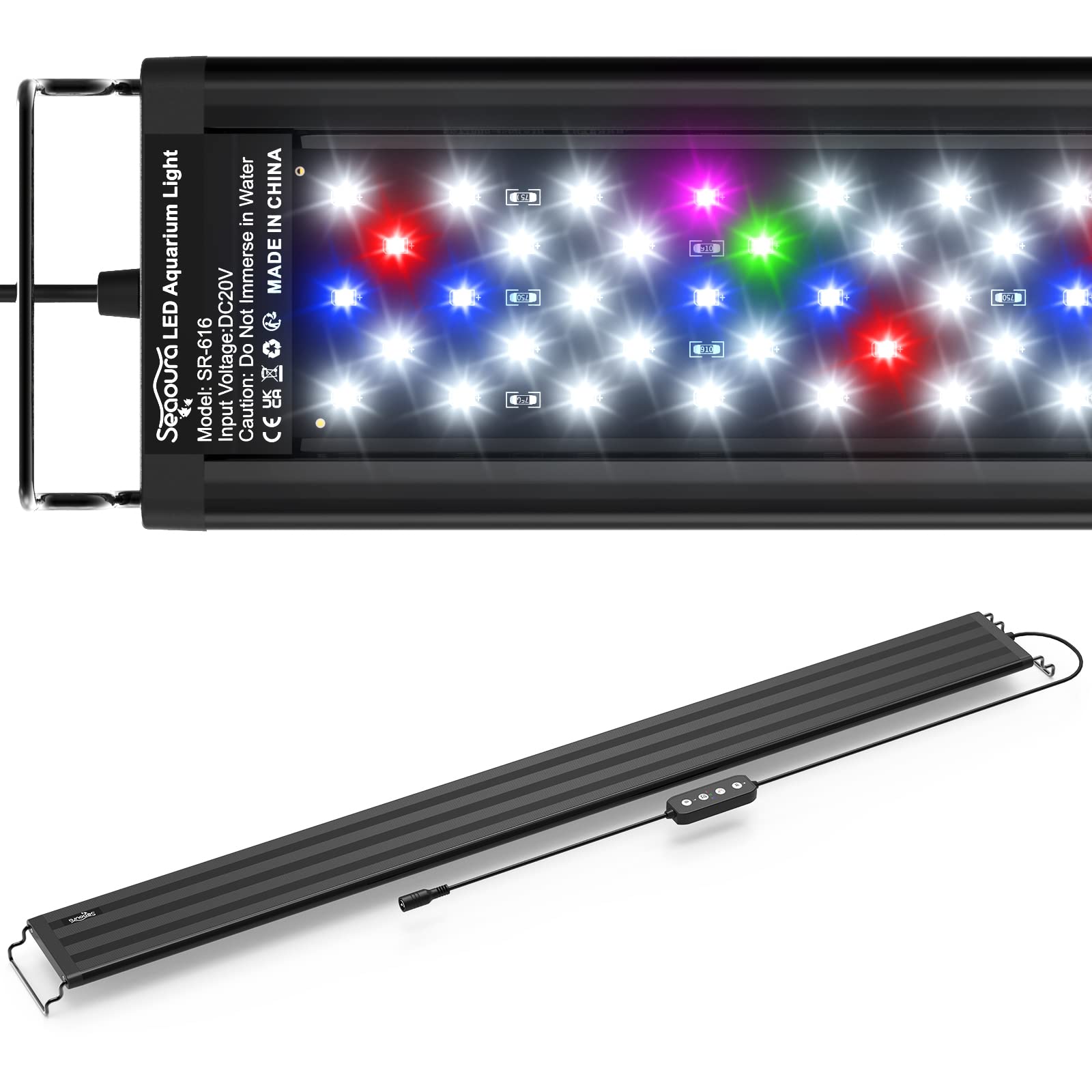 SEAOURA diodos luminosos de espectro completo para acuario y plantas.