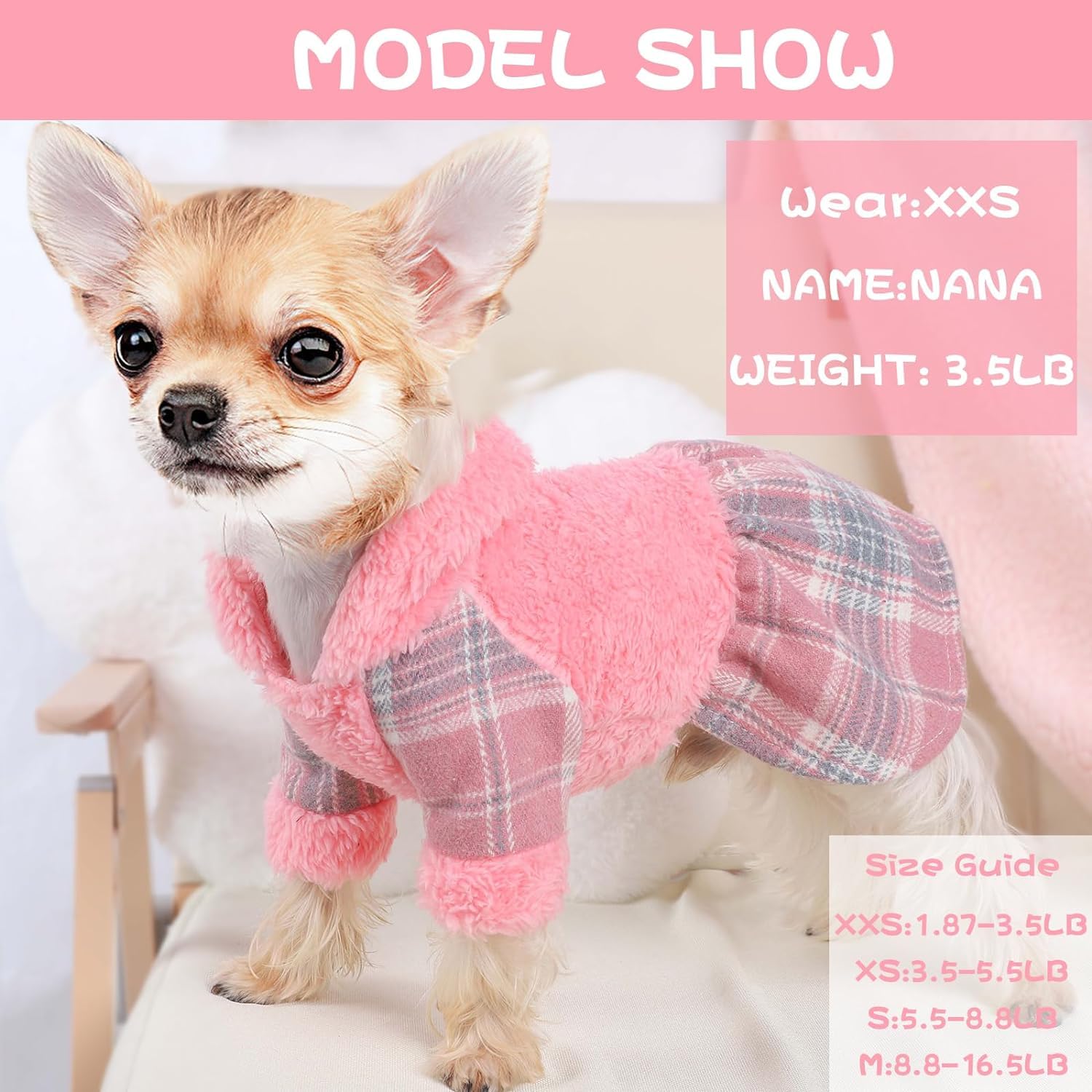 Sebaoyu conjunto para fiestas y sesiones de fotos con perros.