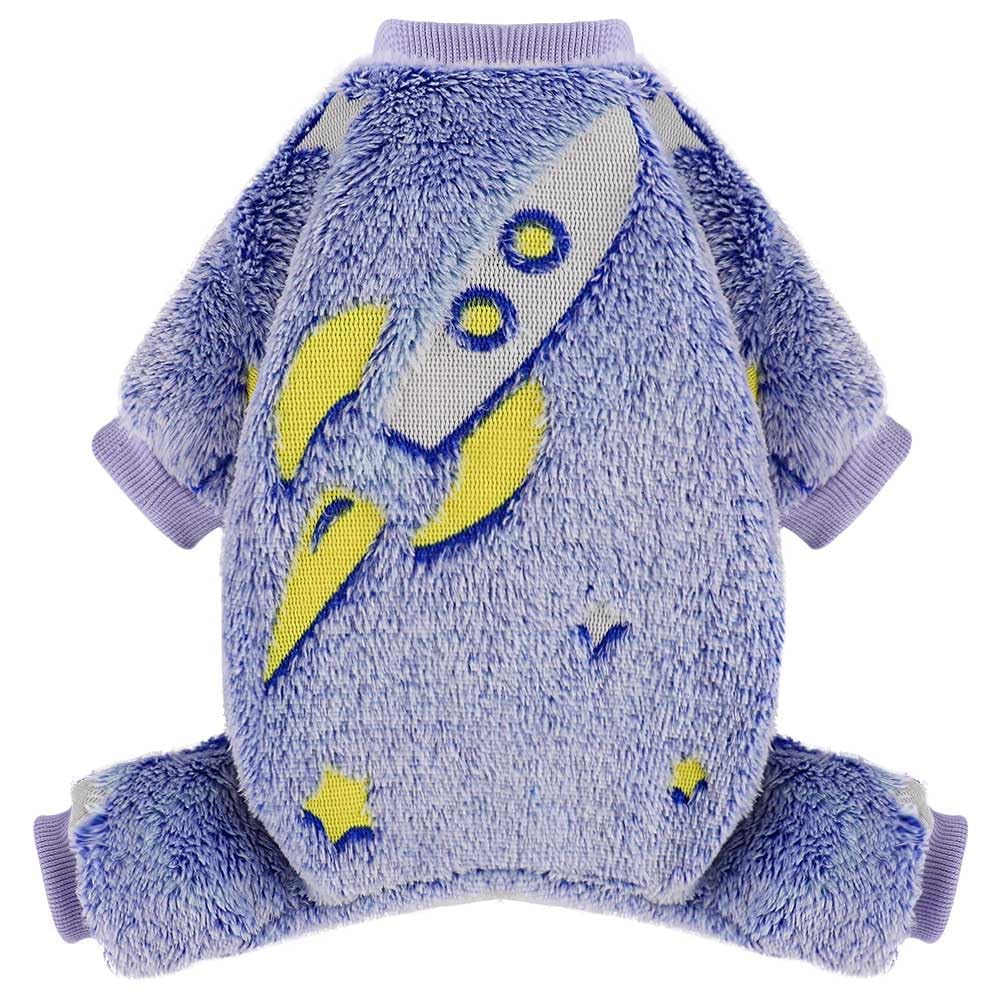 Cierre seguro y cómodo en pijama Sebaoyu para mascotas pequeñas