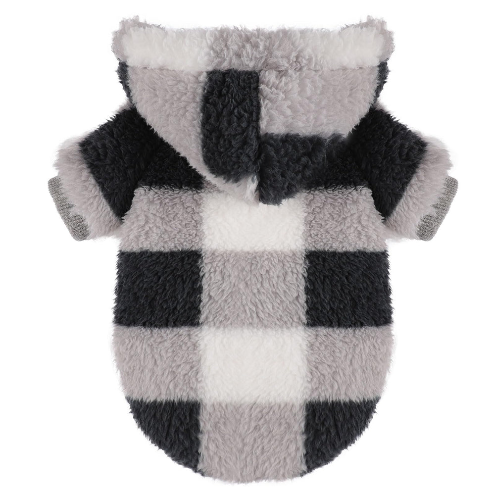 Sebaoyu sudadera con capucha para perro pequeño, ideal para paseos fríos.