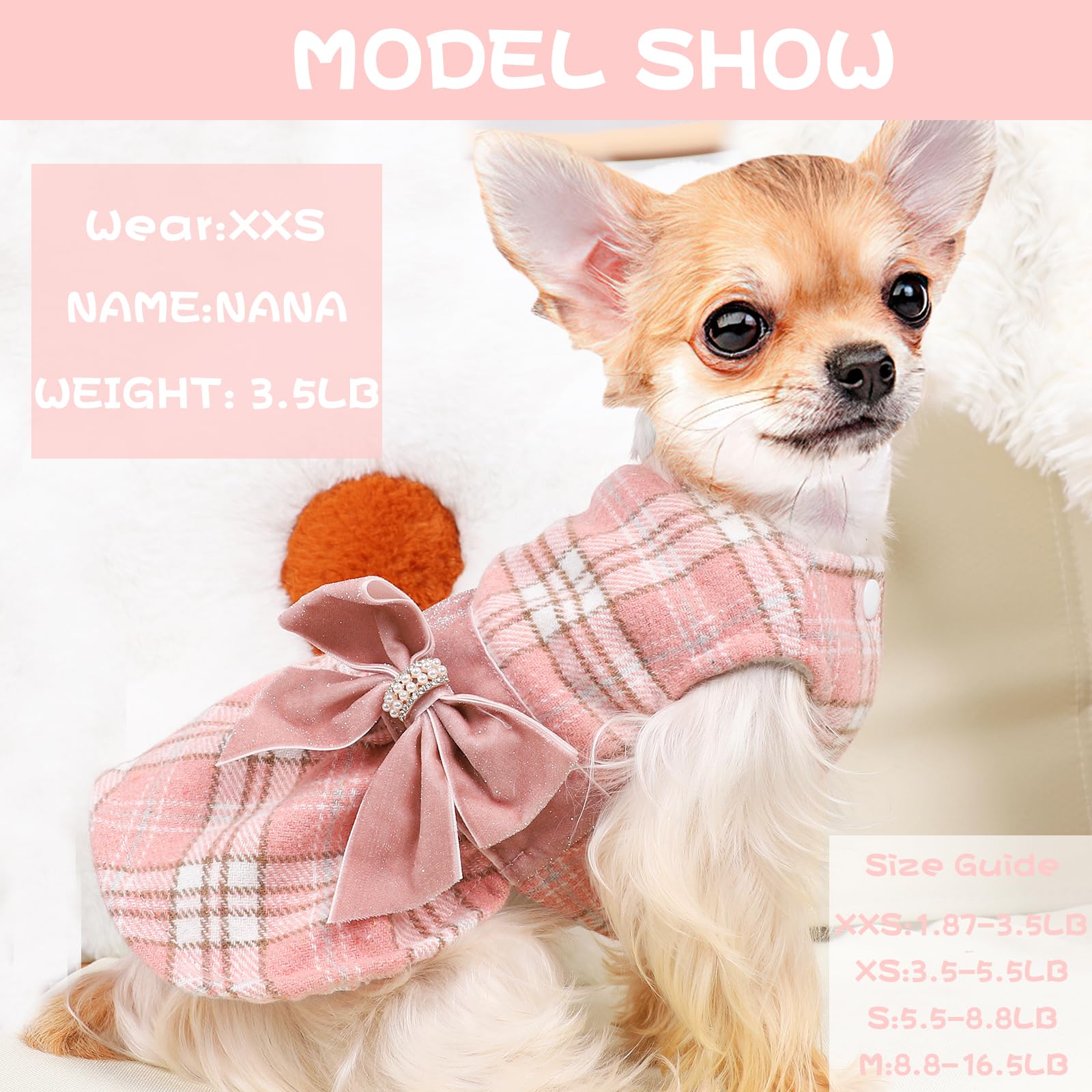 Sebaoyu suéter con capucha para perro chihuahua, ideal para salidas frías.