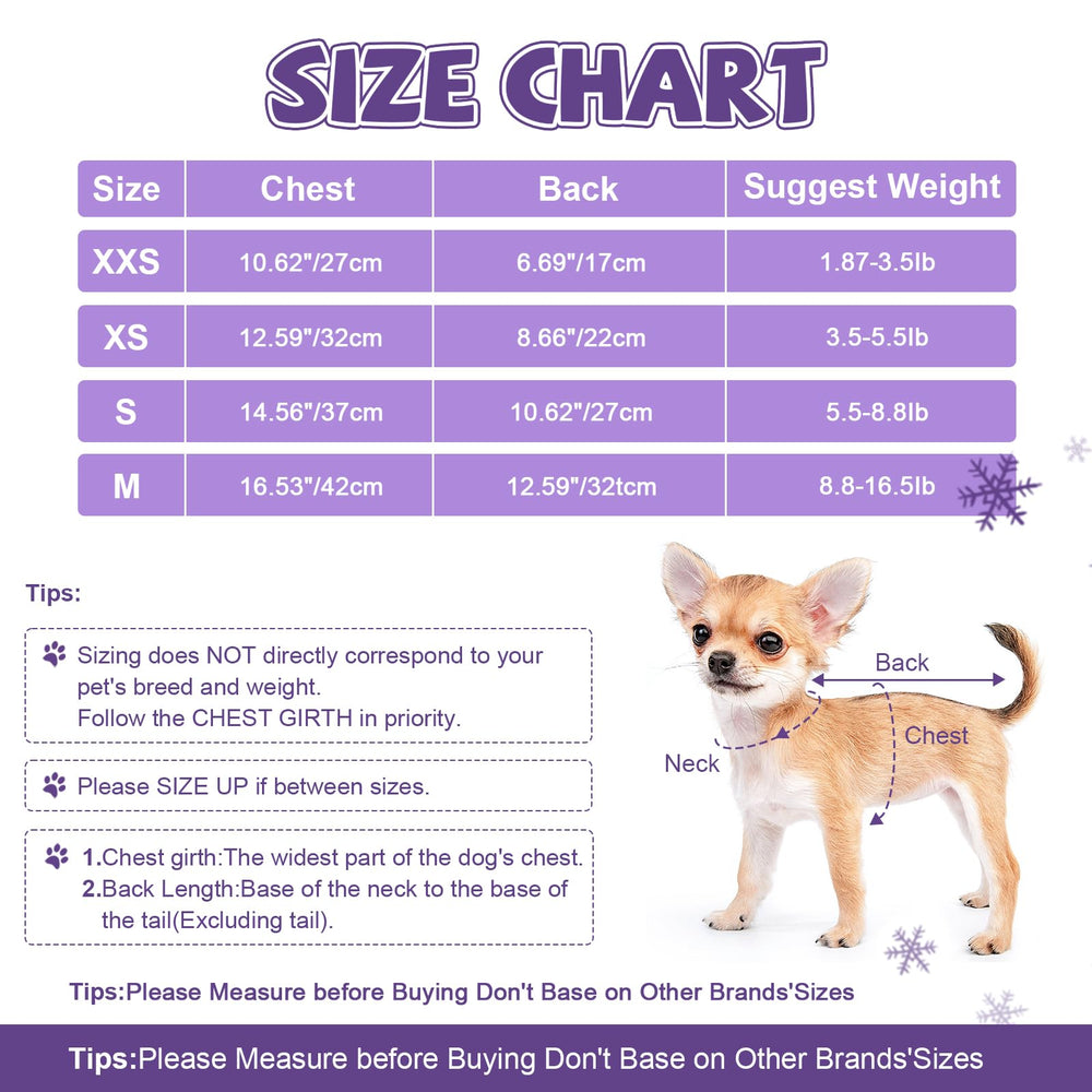 Sebaoyu vestido para perros pequeños como Chihuahua y Yorkie, ajuste cómodo.