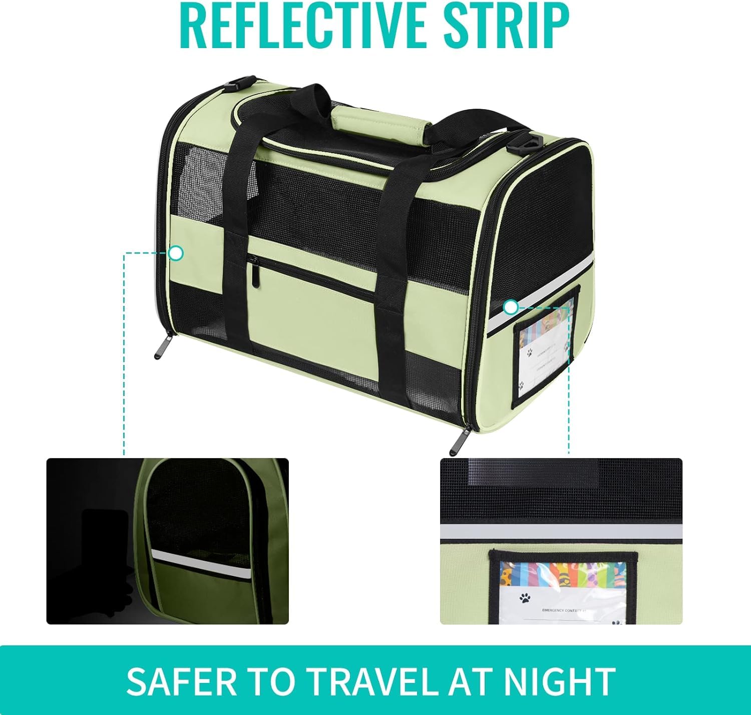 SECLATO transportín con base desmontable y funda suave para descanso