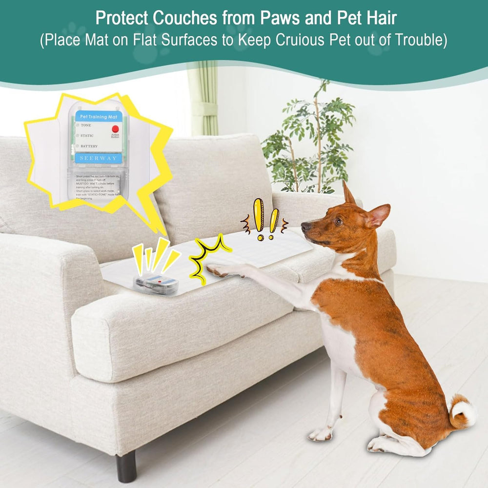 SEERWAY manta-entrenamiento con modos estatico y tono para perros y gatos