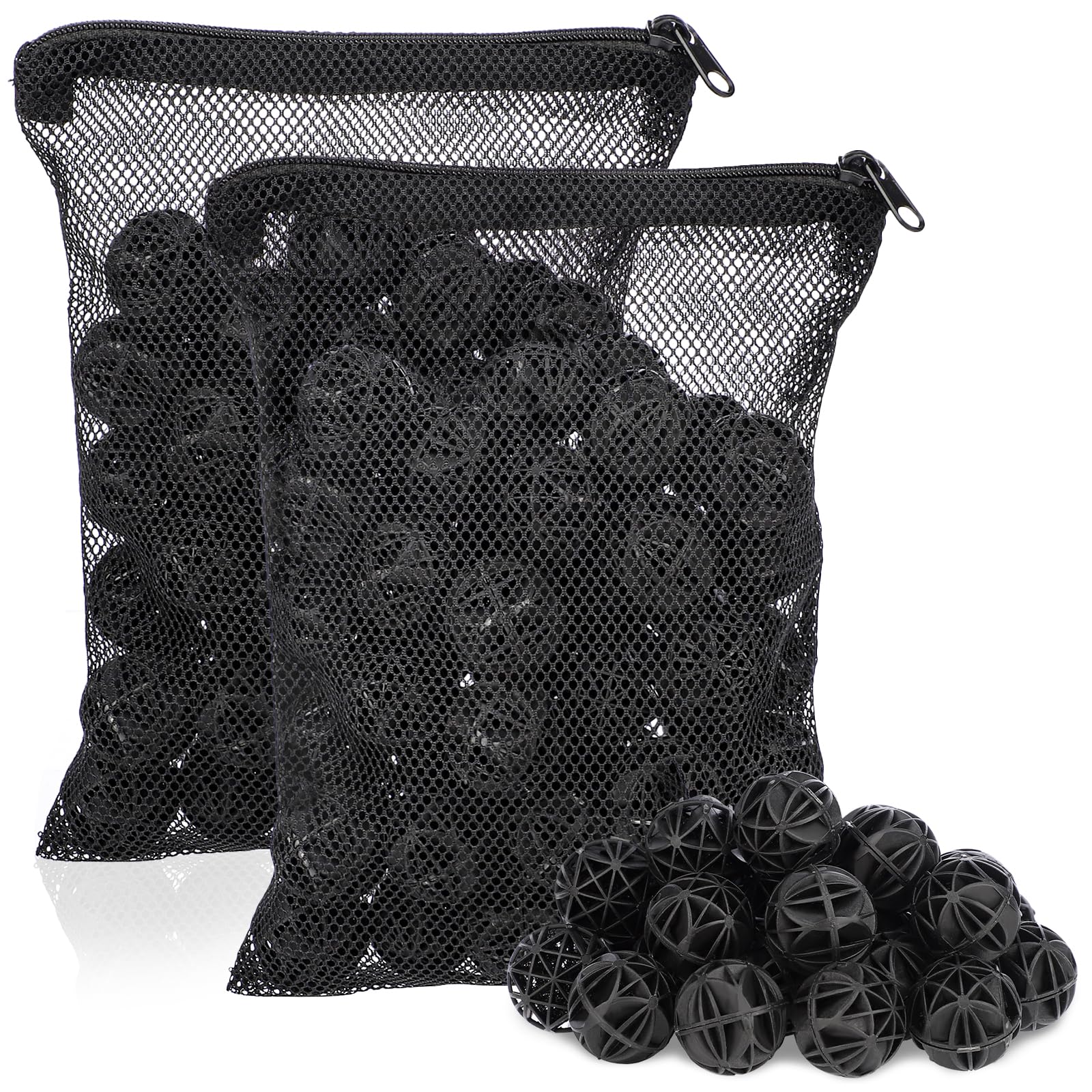Segarty bolas bio 1 pulgada para acuario: gran superficie para bacterias beneficiosas.