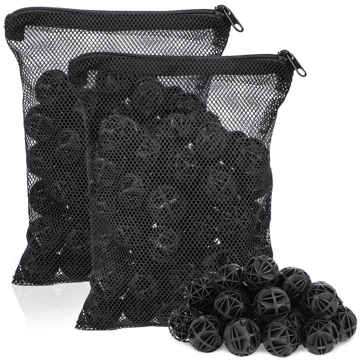 Segarty bolas bio 1 pulgada para acuario: gran superficie para bacterias beneficiosas.