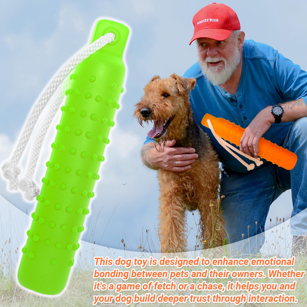 Segzwlor juguete flotante para perros: colores brillantes que capturan su atención.