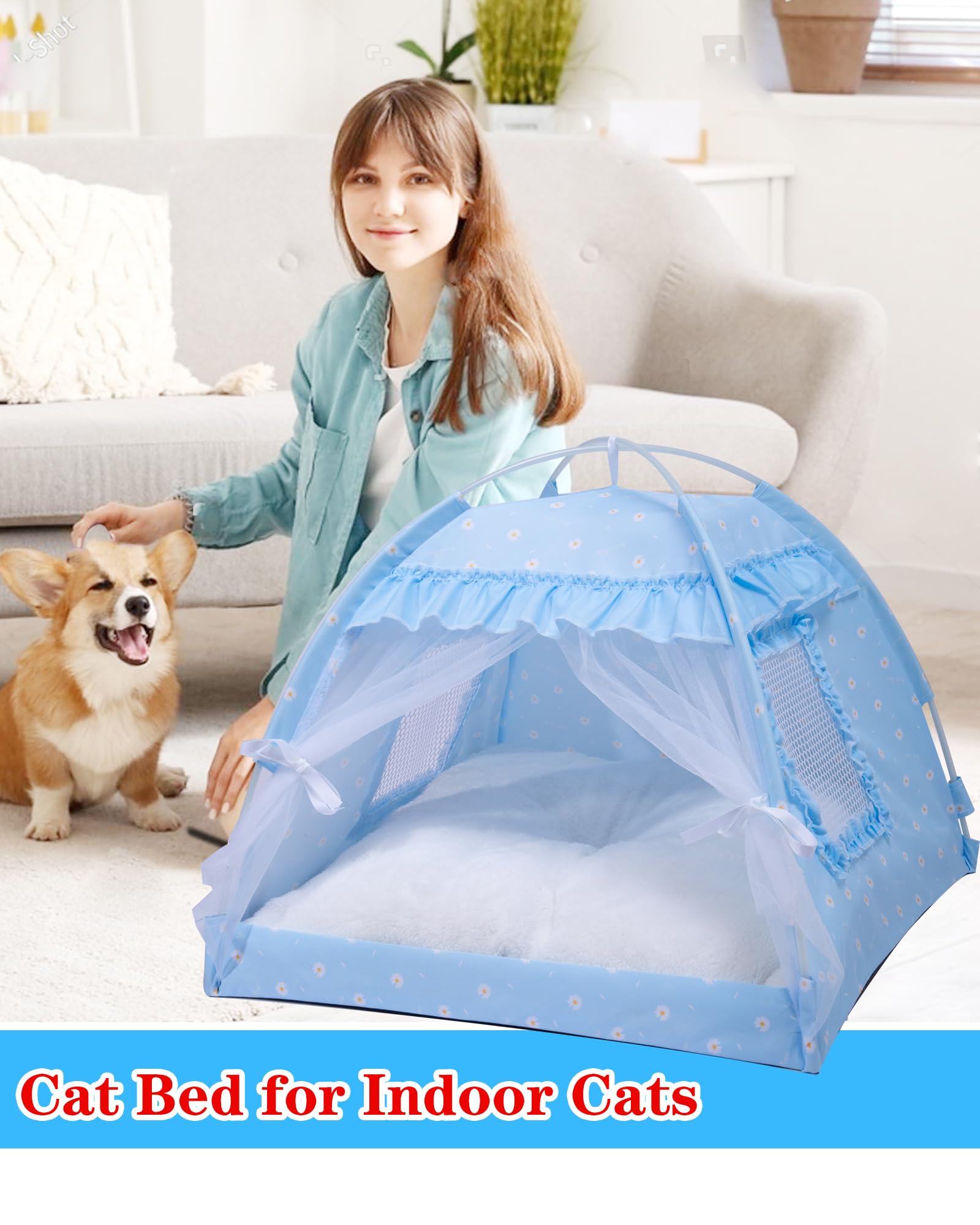 SEIMMIE Cama Princesa con materiales aireados para mayor confort diario