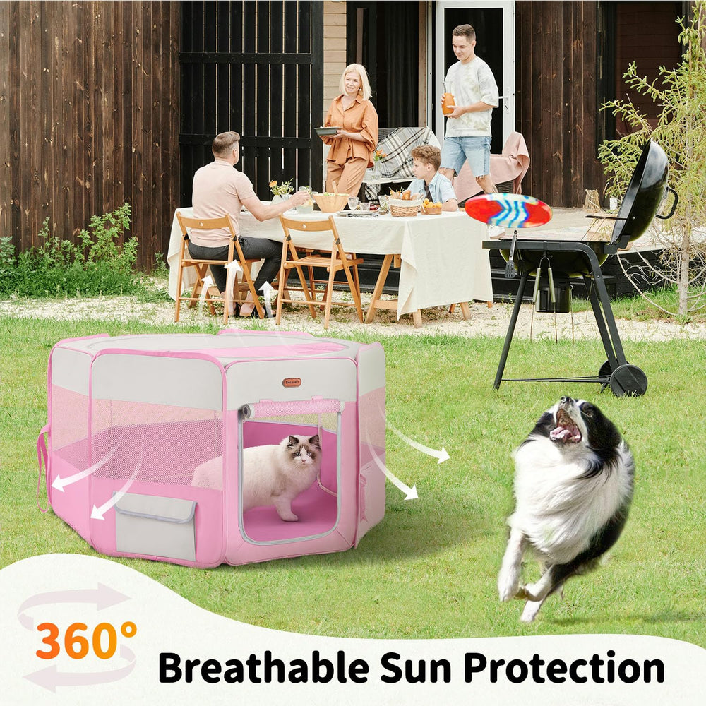 Seiyierr playpen portátil con bolsa de transporte para viaje