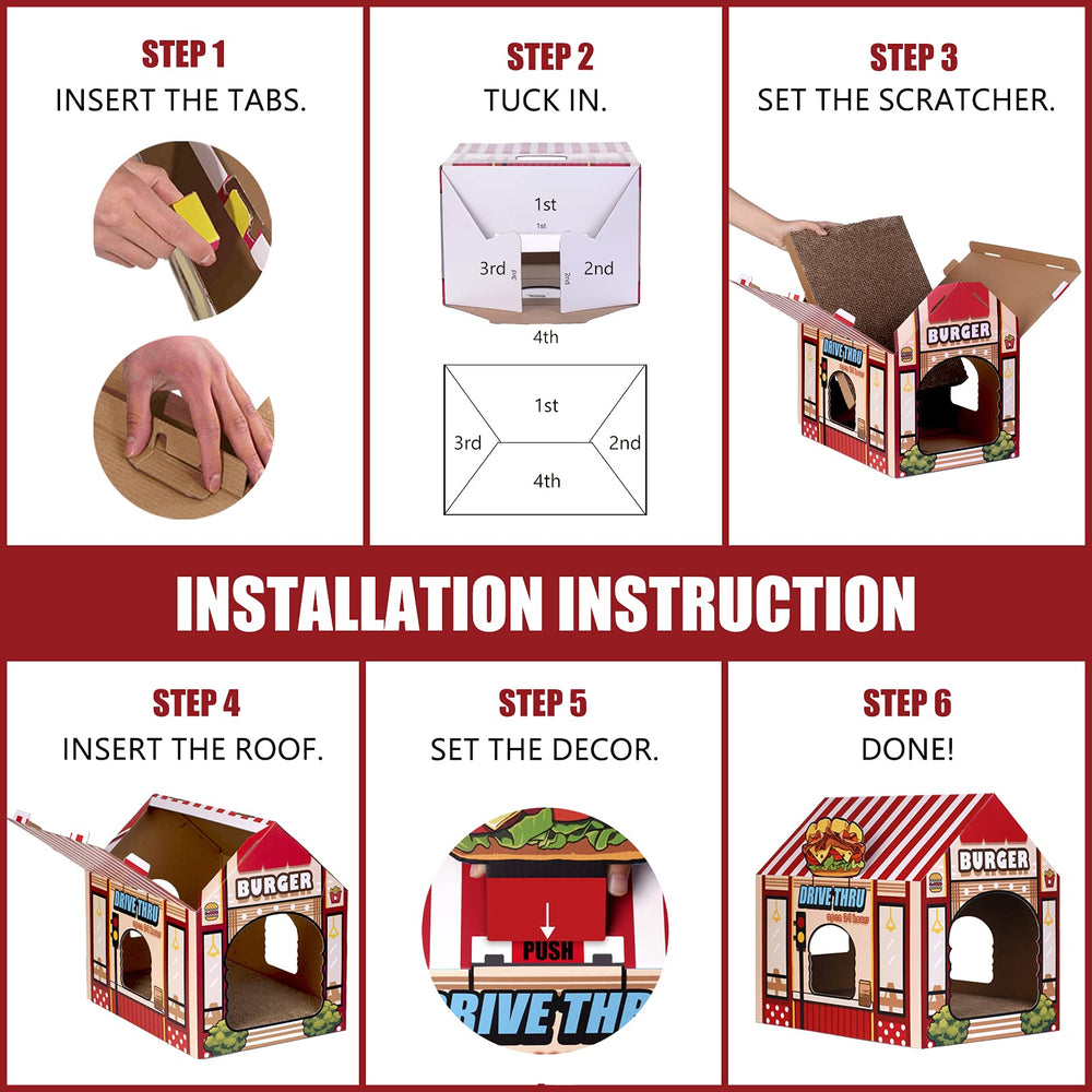 Ensamblaje sin herramientas en 4 pasos con instrucciones incluidas
