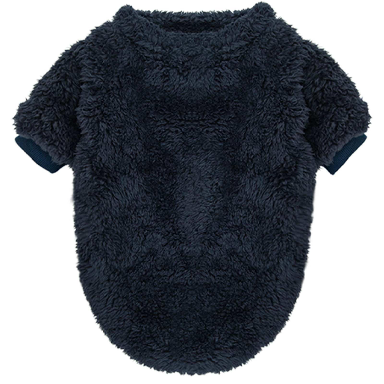 SEKUMDAN suéter para perro pequeño en azul oscuro, ideal para salidas
