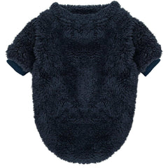 SEKUMDAN suéter para perro pequeño en azul oscuro, ideal para salidas
