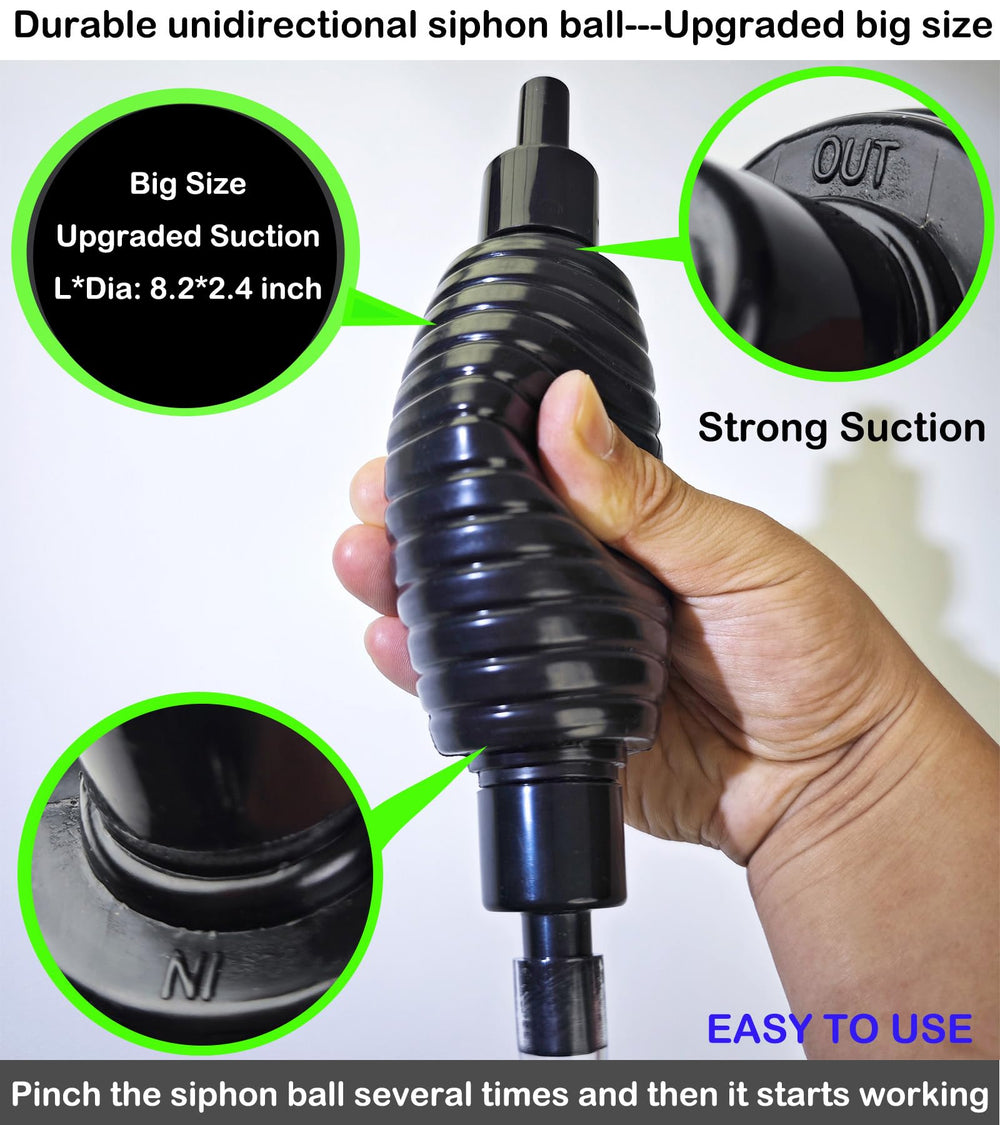 Seltomer bola sifón manual para inicio rápido del flujo
