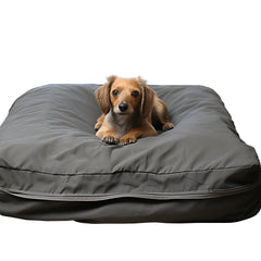 Funda SELUGOVE para cama de perro 30L-20W-3H, gris, ideal para mantener limpia