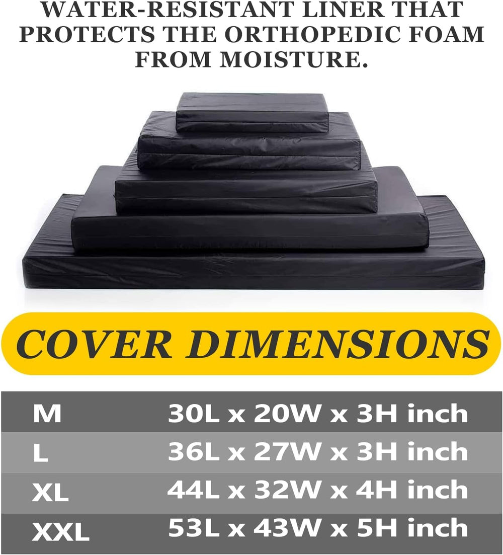 Funda SELUGOVE de Oxford 600D para cama de perro, resistencia diaria.