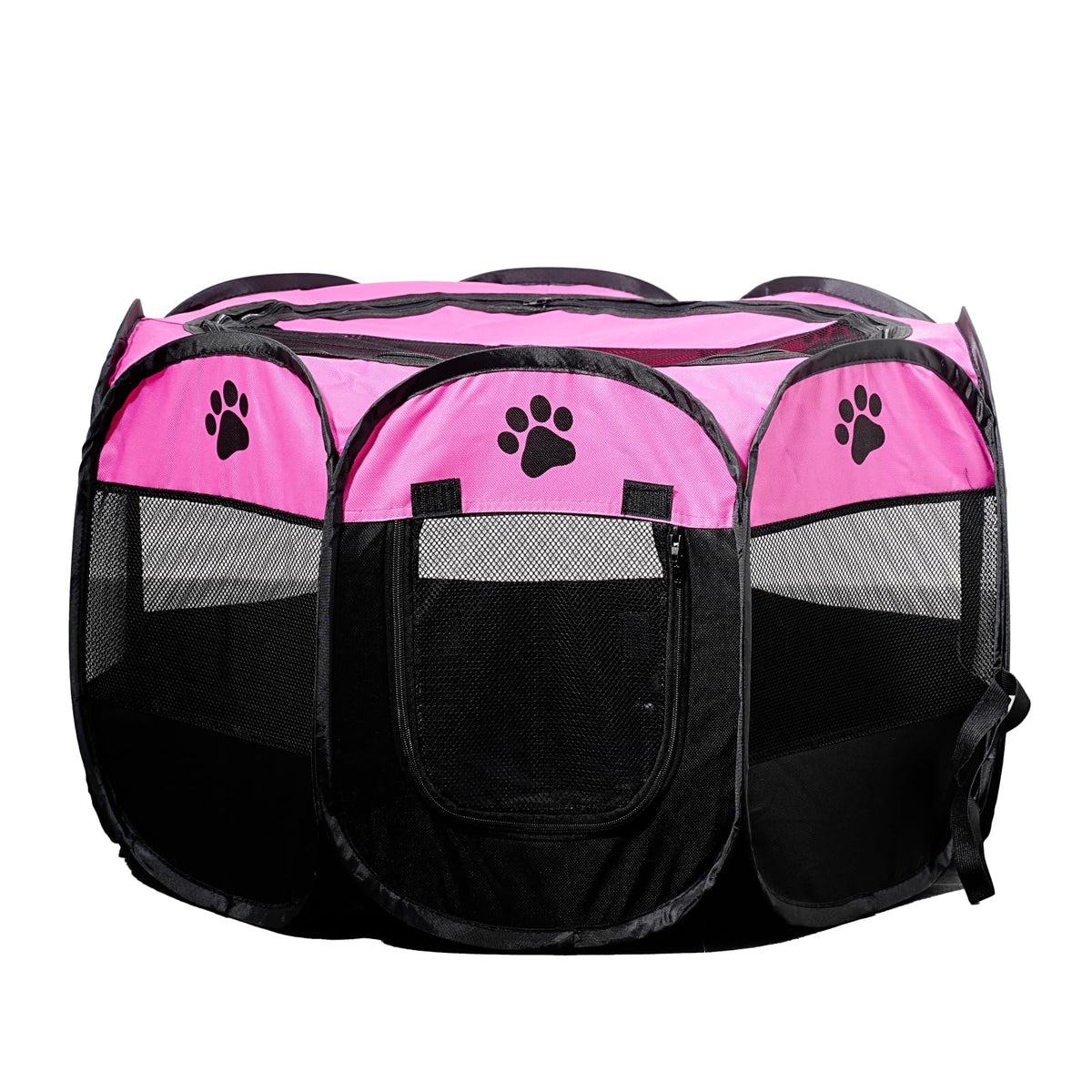 Sencone jaula-mascotas-portátil-plegable, ideal para uso interior y exterior.