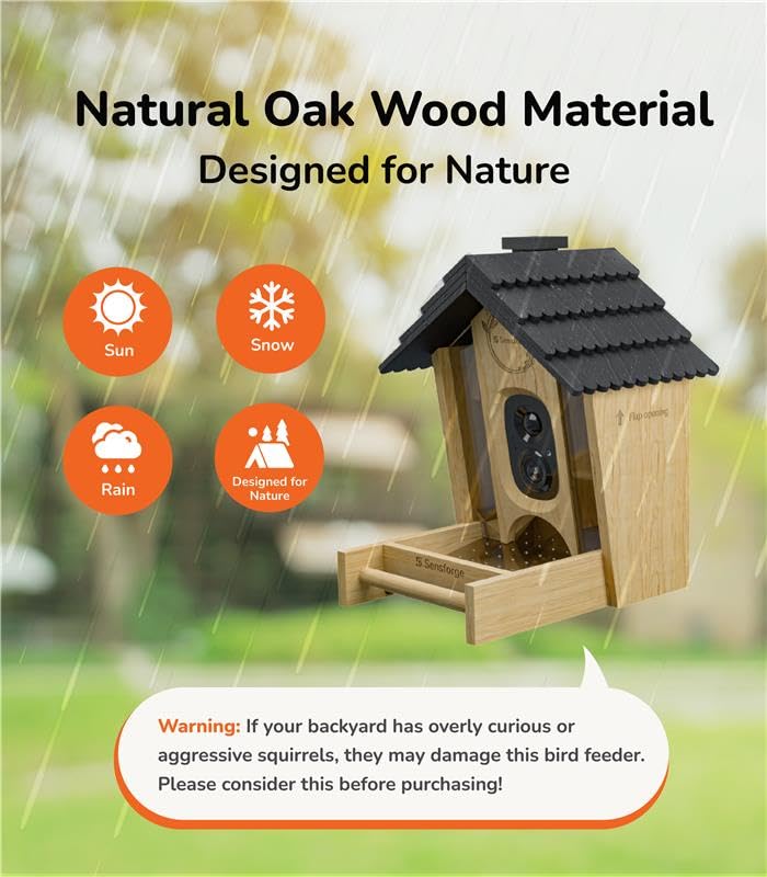 Sensforge diseno en madera natural se integra al jardin.