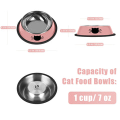Base de goma antideslizante removible de Serentive para evitar derrames al comer.