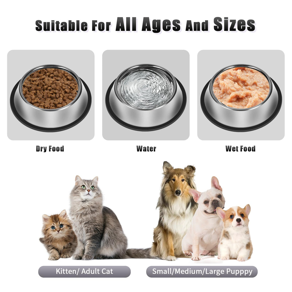 Serentive conjunto para mascotas de todos tamaños, ideal para comida y agua.