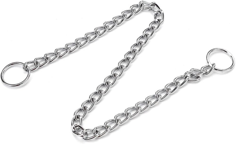 Serijoars collar de ahogo, anilla para correa para uso diario y paseos.