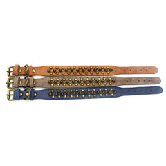Collar suave de PU transpirable, ideal para uso diario.