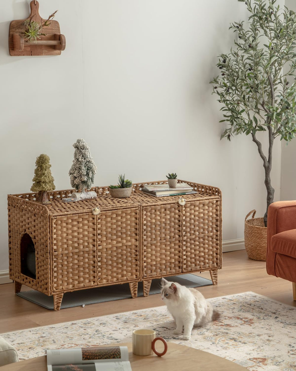 SETVSON mueble de esquina para casa, uso versátil como refugio o cama.