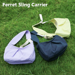 SEZDEKI Ferret Sling Carrier interior acolchado para confort del animal.