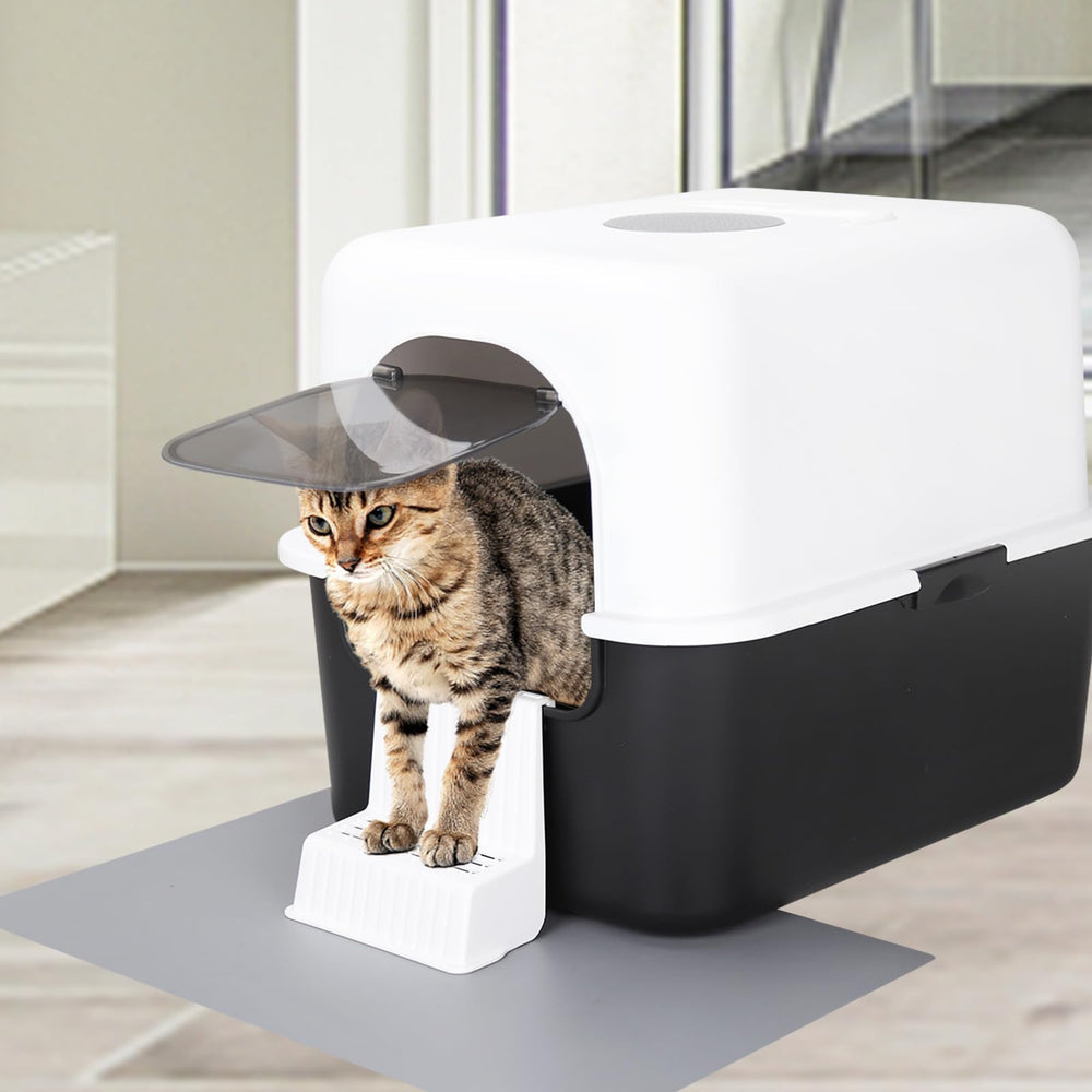 Sfozstra caja con asa superior para transporte cómodo.