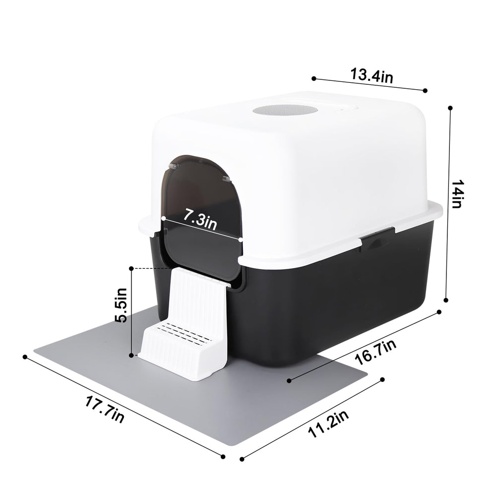 Sfozstra caja con pedal de arena facilita mantener el interior limpio.