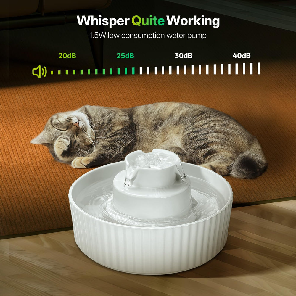 SGURFIN capacidad 2L, ideal para mascotas pequeñas y medianas.