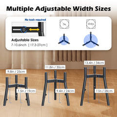 SHAINFUN soporte con altura ajustable para crecimiento del perro