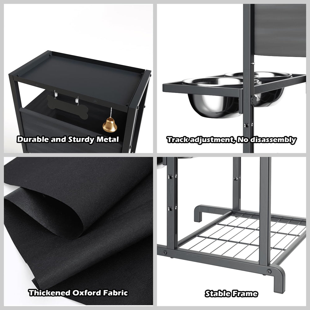 SHAINFUN almacenamiento para accesorios y snacks en un solo mueble.