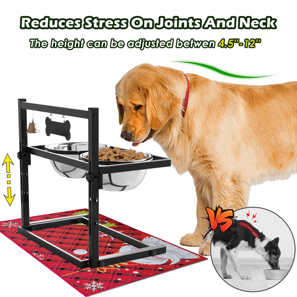SHAINFUN altura ajustable facilita comer cómodo para perros grandes