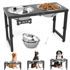SHAINFUN cuencos elevados para perros grandes, diseño estable para comer cómodo