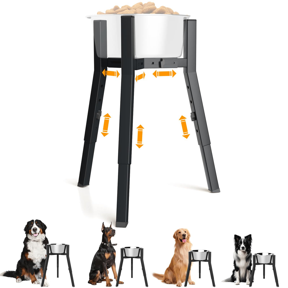 SHAINFUN soporte de tazón elevado para perros, mejora la postura al comer.