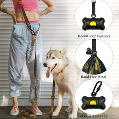 Bolsas SHAOUMAN para excrementos de perro lavanda, 135 unidades con aroma suave.
