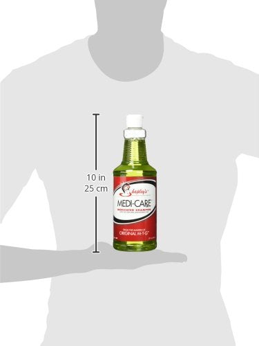 Shapley's Medi-Care Shampoo para aplicación diaria en el pelaje.