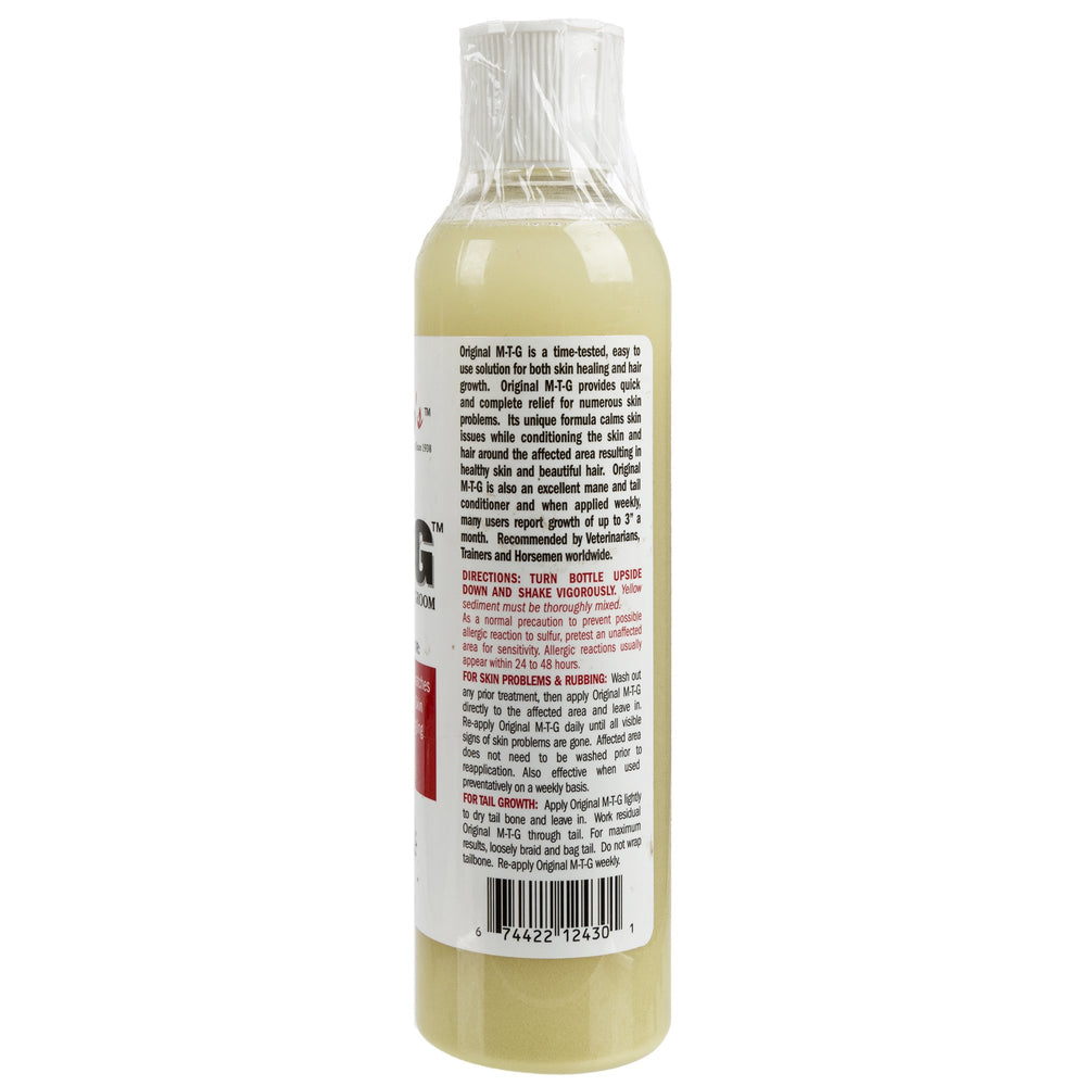 Bote de 8 oz de Shapley's MTG para cuidado del pelaje del caballo