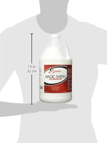 SHAPLEY S Magic Sheen Polish aplicacion en el pelaje, acabado lustroso para ganado
