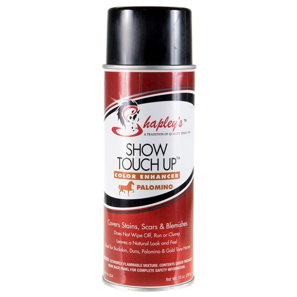 Shapley's Show Touch Up: cobertura efectiva para caballos negros y bayos, uso rápido